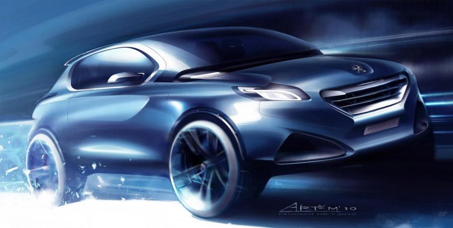  Peugeot HR1 Concept 2010 года  (фото 4 из 125)